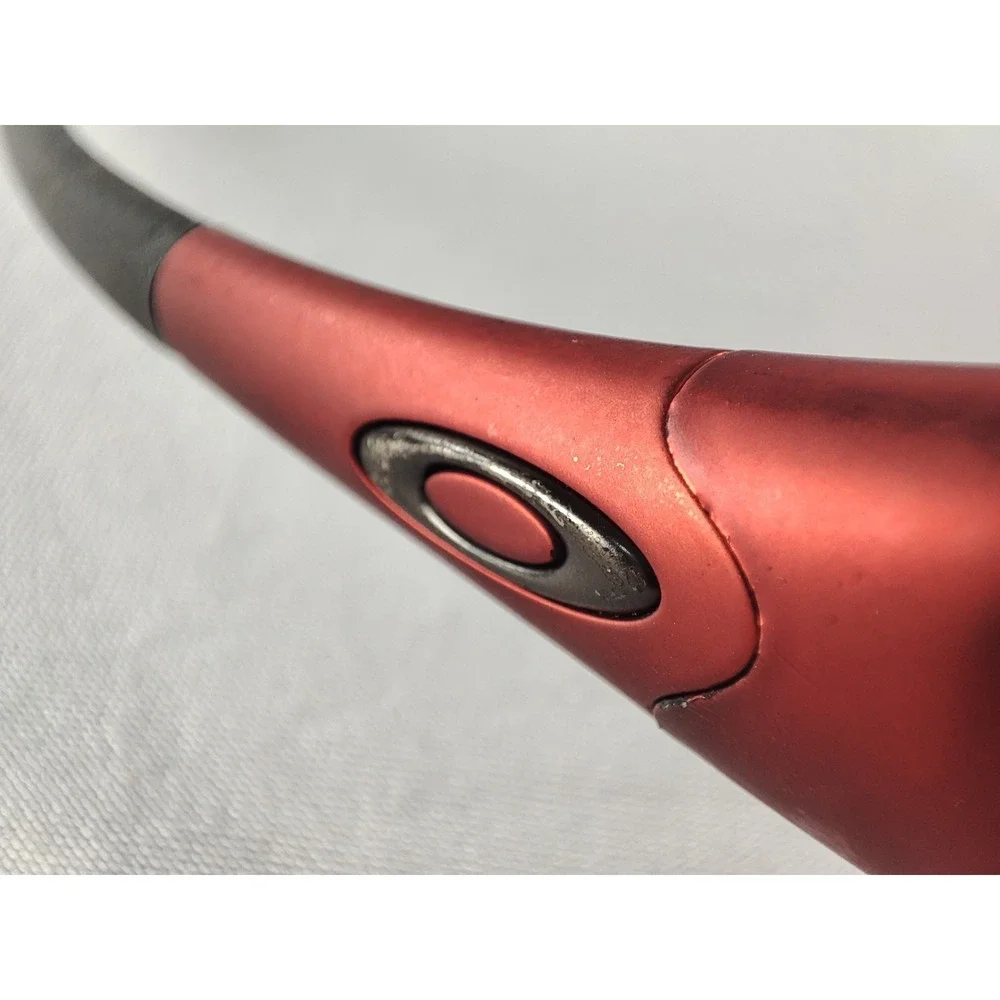Oakley Straight Jacket FMJ‎ Red SURVIVOR 1999 Gen Black Iridium Made in USA